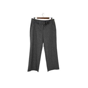Apt. 9 Womens Classic Work Gray Dress Pants Size 12
